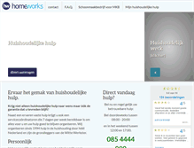 Tablet Screenshot of huishoudelijkehulp.nl